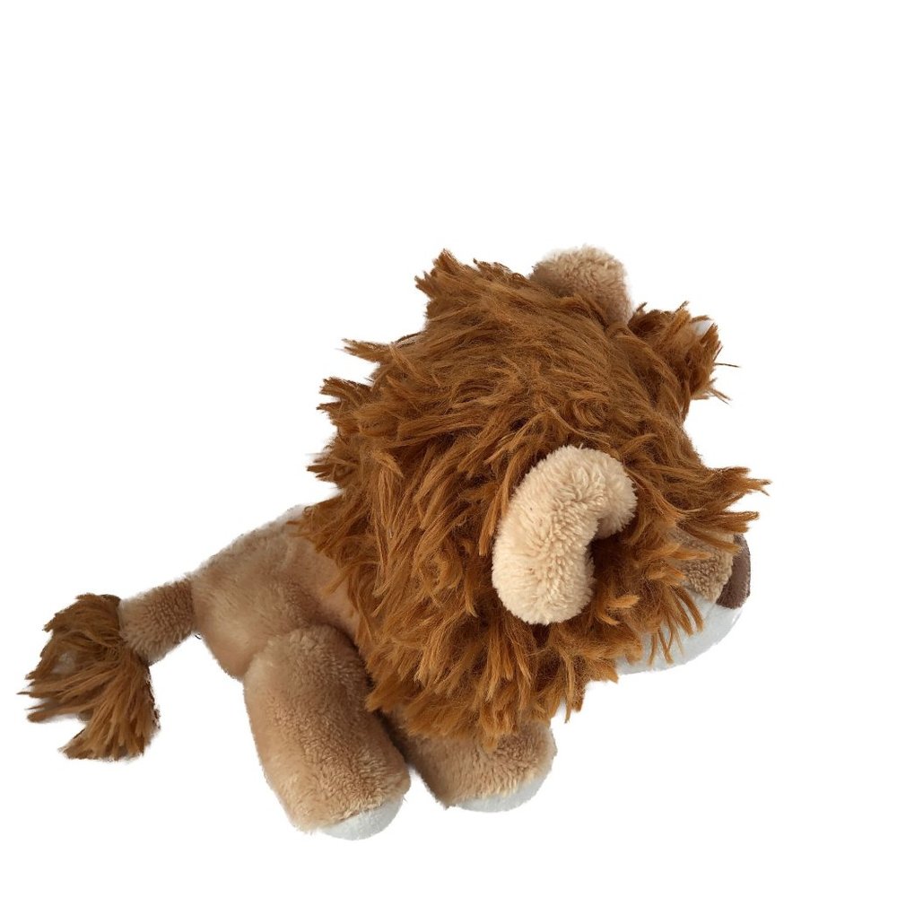 Hug Fun Jungle Lion Plush Stuffed Big Gold Glitter Bead Eyes 8" - Picture 4 of 8